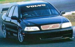 Volvo S40 BTCC Car w/ combined Venturi/Splitter