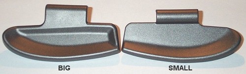 E46 M3 SMG Paddles - Large vs. Small