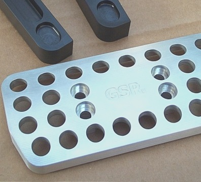 P7 brake pedal closeup shot