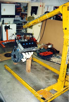The engine hoist, which fit in the back of my GTI !