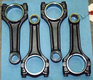 The stock S14 rods after reconditioning