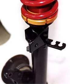 Front strut housing after painting