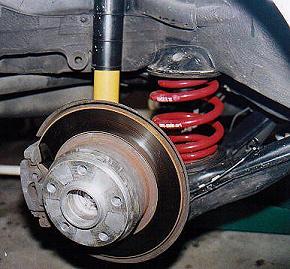 H_R Rear Spring and Shock