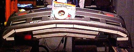 Laying down the backup tape