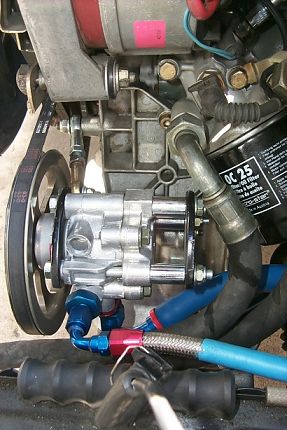 The new power steering pump