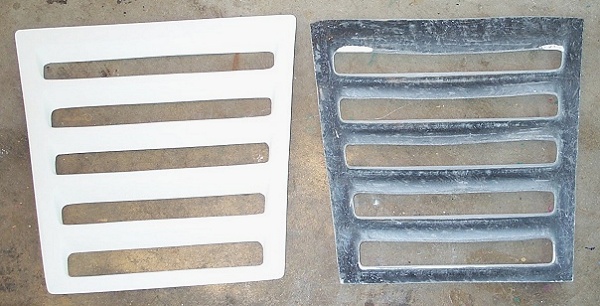 Two vents un-installed