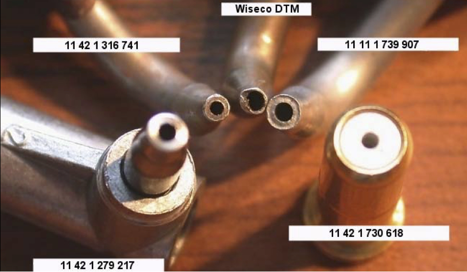 Orifice size of various BMW oil squirters