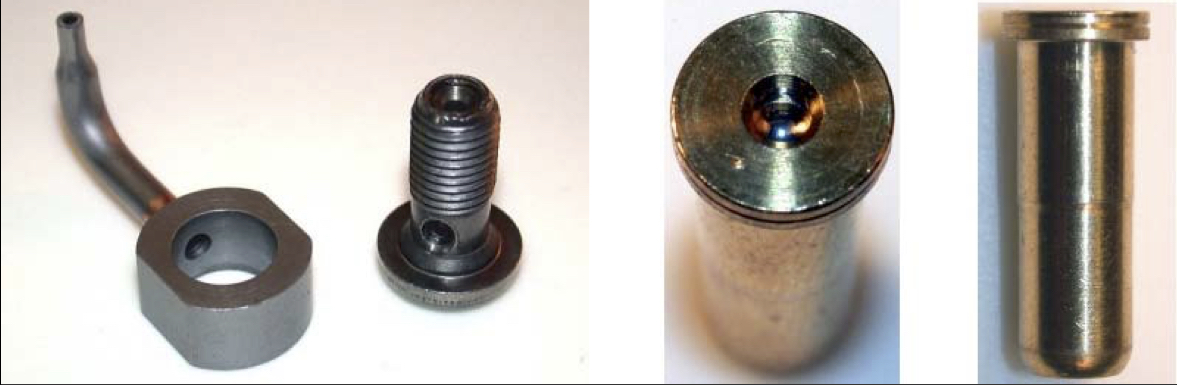 Close-up of the M42 oil squirter and E34 M5