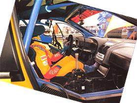 Alain Menu in his Williams Renault Super Touring Car