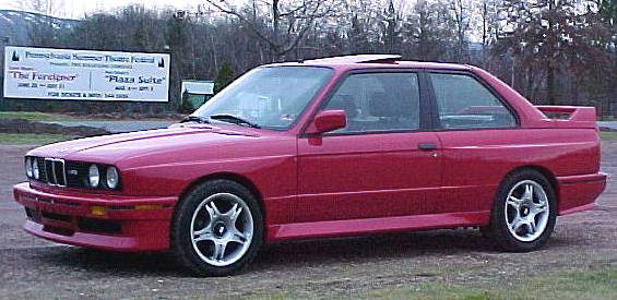Jimmy Pettinato's Cinnibar Red E30 M3