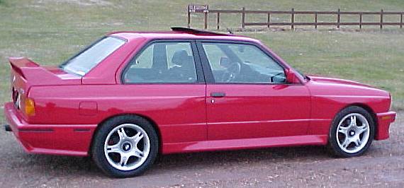 Jimmy Pettinato's Cinnibar Red E30 M3 - another shot