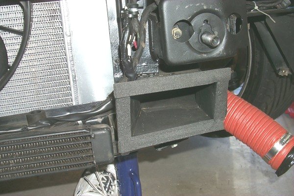 re-worked air inlet