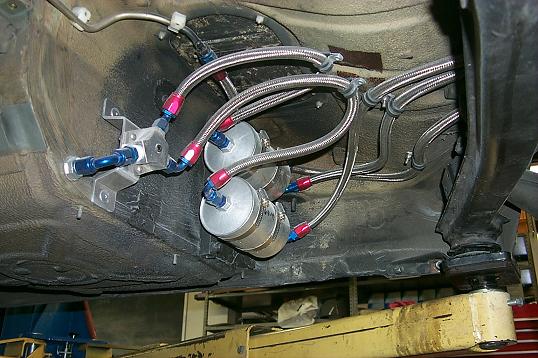 Dual fuel filters
