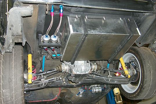 A look under the rear end