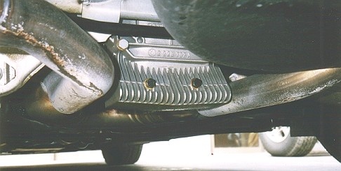The underside of the Year 2000 M5