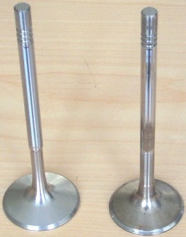 3.8L E34 M5 intake valve compared to standard intake valve