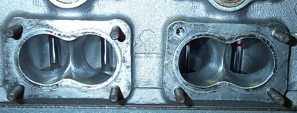 S14 Cylinder Exhaust Ports w/ TMS Stage III Porting Job