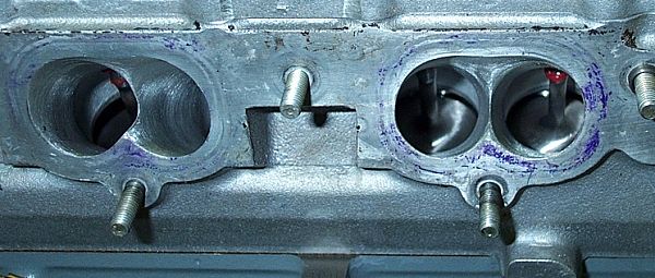 S14 Cylinder Intake Ports w/ TMS Stage III Porting Job