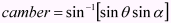 E30 Rear Semi-Trailing Arm Camber Equation