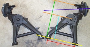 The E30 Rear Semi-Trailing Arms