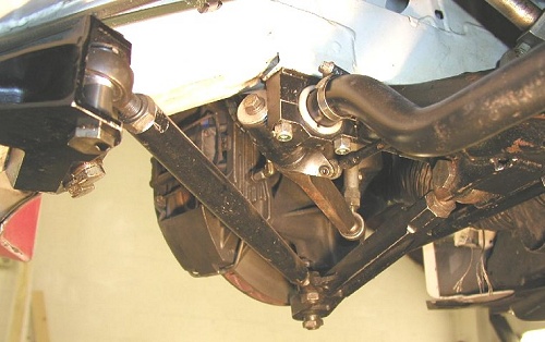 rear control arm pickup moved upwards